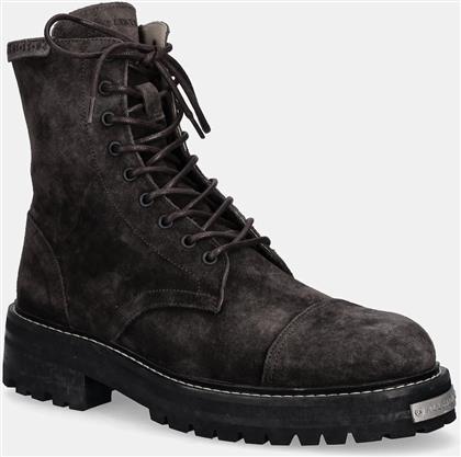 ΣΟΥΕΤ ΠΑΠΟΥΤΣΙΑ HANK SUEDE BOOT ΑΝΔΡΙΚΑ, ΧΡΩΜΑ: ΓΚΡΙ, M005FB ALLSAINTS