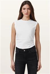 ΤΟΠ WEST ΧΡΩΜΑ: ΑΣΠΡΟ, W214JA ALLSAINTS