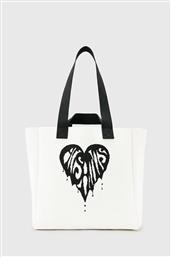 ΤΣΑΝΤΑ IZZY ΧΡΩΜΑ: ΑΣΠΡΟ, W297XD ALLSAINTS