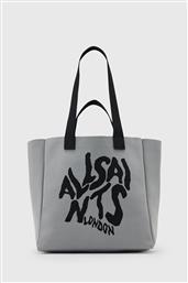 ΤΣΑΝΤΑ IZZY ΧΡΩΜΑ: ΓΚΡΙ, W311XC ALLSAINTS