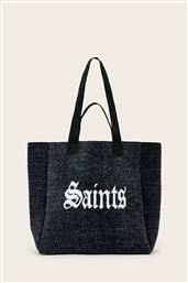 ΤΣΑΝΤΑ IZZY ΧΡΩΜΑ: ΜΑΥΡΟ, W298XD ALLSAINTS