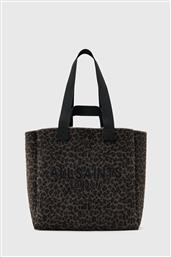 ΤΣΑΝΤΑ IZZY ΧΡΩΜΑ: ΜΑΥΡΟ, W344XD ALLSAINTS