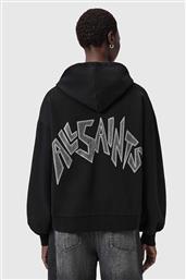 ΒΑΜΒΑΚΕΡΗ ΜΠΛΟΥΖΑ ΓΥΝΑΙΚΕΙΑ, ΧΡΩΜΑ: ΜΑΥΡΟ, ΜΕ ΚΟΥΚΟΥΛΑ, W090JD ALLSAINTS