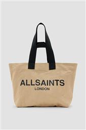 ΒΑΜΒΑΚΕΡΗ ΤΣΑΝΤΑ ALI ΧΡΩΜΑ: ΜΠΕΖ, W163XA ALLSAINTS από το ANSWEAR