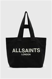 ΒΑΜΒΑΚΕΡΗ ΤΣΑΝΤΑ ALI ΧΡΩΜΑ: ΜΑΥΡΟ, W163XA ALLSAINTS