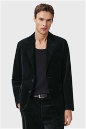 ΒΑΜΒΑΚΕΡΟ BLAZER SAGA ΧΡΩΜΑ: ΜΑΥΡΟ, M017QD ALLSAINTS
