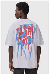 ΒΑΜΒΑΚΕΡΟ ΜΠΛΟΥΖΑΚΙ ΑΝΔΡΙΚΟ, ΧΡΩΜΑ: ΜΟΒ, M035PD ALLSAINTS