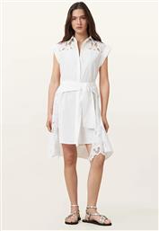 ΒΑΜΒΑΚΕΡΟ ΦΟΡΕΜΑ ZOLA ΧΡΩΜΑ: ΑΣΠΡΟ, W129DC ALLSAINTS