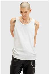 ΒΑΜΒΑΚΕΡΟ ΤΟΠ EDWARDS VEST ΧΡΩΜΑ: ΑΣΠΡΟ, M008JB ALLSAINTS