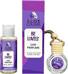 CAR PERFUME ΑΡΩΜΑ ΑΥΤΟΚΙΝΗΤΟΥ ΚΑΡΑΜΕΛΑ & ΠΙΚΡΑΜΥΓΔΑΛΟ 30G - BE LOVELY ALOE COLORS