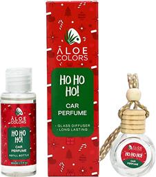 HO HO HO! CAR PERFUME ΓΙΟΡΤΙΝΟ ΑΡΩΜΑΤΙΚΟ ΑΥΤΟΚΙΝΗΤΟΥ 30ML ALOE COLORS