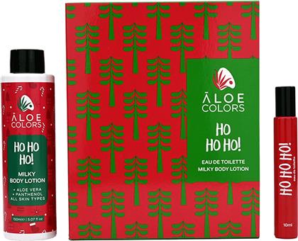 PROMO HO HO HO! EAU DE TOILETTE 10ML & MILKY BODY LOTION 150ML ALOE COLORS