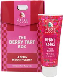 PROMO THE BERRY TART BOX A BERRY BRIGHT HOLIDAY HAND CREAM 75ML & ΔΩΡΟ MYSTERY GIFT ALOE COLORS