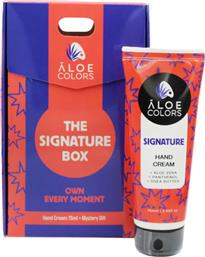 PROMO THE SIGNATURE BOX OWN EVERY MOMENT HAND CREAM 75ML & ΔΩΡΟ MYSTERY GIFT ALOE COLORS