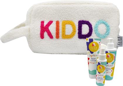 PROMO THE SUGARLICIOUS BAG SOFT CARE FOR LITTLE STARS SHOWER GEL 250ML & BODY LOTION 150ML & HAIR & BODY MIST 100ML & ΔΩΡΟ ΝΕΣΕΣΕΡ 1 ΤΕΜΑΧΙΟ ALOE COLORS