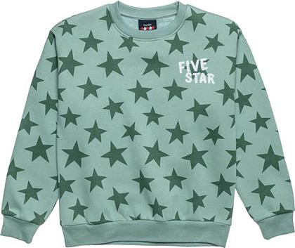 ΠΑΙΔΙΚΗ ΜΠΛΟΥΖΑ ΦΟΥΤΕΡ ΜΕ ΜΟΤΙΒΟ ΑΣΤΕΡΙΑ ''FIVE STAR'' (6-14 ΕΤΩΝ) - 00922857 ΣΙΕΛ ALOUETTE