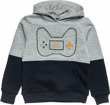 ΠΑΙΔΙΚΗ ΜΠΛΟΥΖΑ ΦΟΥΤΕΡ ΜΕ PRINT ΚΑΙ ΚΟΥΚΟΥΛΑ (6-14 ΕΤΩΝ) - 00922862 ΓΚΡΙ ALOUETTE