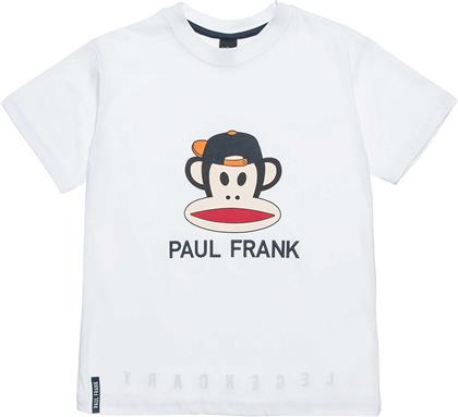 ΠΑΙΔΙΚΗ ΜΠΛΟΥΖΑ ΜΕ ΑΝΑΓΛΥΦΑ ΣΤΟΙΧΕΙΑ ''PAUL FRANK'' (6-14 ΕΤΩΝ) - 00151999 ΛΕΥΚΟ ALOUETTE