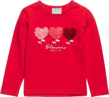 ΠΑΙΔΙΚΗ ΜΠΛΟΥΖΑ ΜΕ ΑΝΑΓΛΥΦΟ ΣΧΕΔΙΟ (18 ΜΗΝΩΝ-5 ΕΤΩΝ) - 00221627 ΚΟΚΚΙΝΟ ALOUETTE