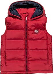 ΠΑΙΔΙΚΟ ΑΜΑΝΙΚΟ ΜΠΟΥΦΑΝ ΜΕ ΚΑΠΙΤΟΝΕ ΣΧΕΔΙΟ ΚΑΙ ΚΟΥΚΟΥΛΑ (12 ΜΗΝΩΝ-5 ΕΤΩΝ) - 00251599 ΚΟΚΚΙΝΟ ALOUETTE