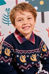 ΠΑΙΔΙΚΟ ΠΟΥΛΟΒΕΡ ΜΕ ALL-OVER PRINT (12 ΜΗΝΩΝ - 5 ΕΤΩΝ) - 00221645 ΜΠΛΕ ΣΚΟΥΡΟ ALOUETTE