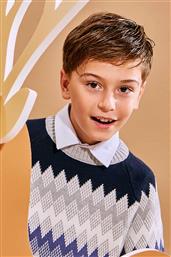 ΠΑΙΔΙΚΟ ΠΟΥΛΟΒΕΡ ΜΕ ΓΕΩΜΕΤΡΙΚΑ ΣΧΗΜΑΤΑ (6 - 14 ΕΤΩΝ) - 00922891 ΓΚΡΙ ALOUETTE