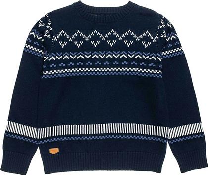 ΠΑΙΔΙΚΟ ΠΟΥΛΟΒΕΡ ΜΕ ΓΕΩΜΕΤΡΙΚΑ ΣΧΗΜΑΤΑ (6 - 14 ΕΤΩΝ) - 00922892 ΜΠΛΕ ΣΚΟΥΡΟ ALOUETTE