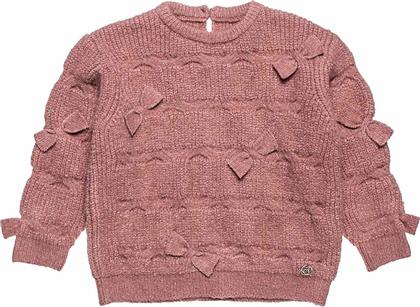 ΠΑΙΔΙΚΟ ΠΟΥΛΟΒΕΡ ΜΕ ΠΛΕΚΤΟ ΣΧΕΔΙΟ (12 ΜΗΝΩΝ - 5 ΕΤΩΝ) - 00221640 ΡΟΖ ALOUETTE