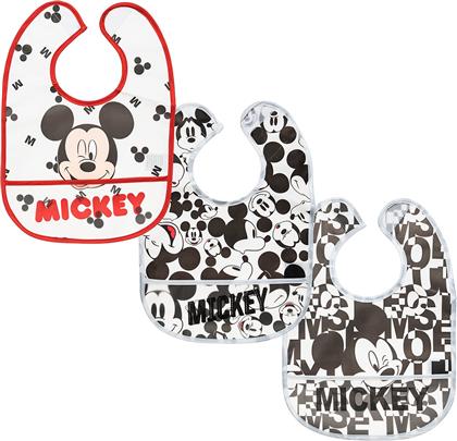 ΒΡΕΦΙΚΟ ΣΕΤ ΣΑΛΙΑΡΕΣ ''DISNEY MICKEY MOUSE'' (3 ΤΕΜΑΧΙΑ) - 00028577 ΛΕΥΚΟ ALOUETTE