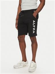 ΑΘΛΗΤΙΚΟ ΣΟΡΤΣ 116366 ΜΑΥΡΟ REGULAR FIT ALPHA INDUSTRIES