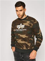 ΜΠΛΟΥΖΑ BASIC 178302C ΠΡΑΣΙΝΟ REGULAR FIT ALPHA INDUSTRIES