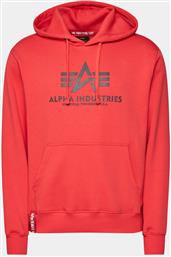 ΜΠΛΟΥΖΑ BASIC 178312 ΚΟΚΚΙΝΟ REGULAR FIT ALPHA INDUSTRIES