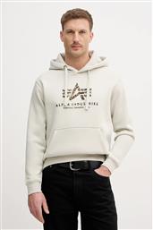 ΜΠΛΟΥΖΑ BASIC HOODIE BL EFFECT PRINT ALPHA INDUSTRIES