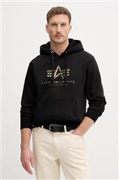 ΜΠΛΟΥΖΑ BASIC HOODIE BL EFFECT PRINT ALPHA INDUSTRIES