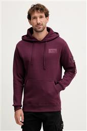 ΜΠΛΟΥΖΑ ΧΡΩΜΑ: ΜΠΟΡΝΤΟ, ΜΕ ΚΟΥΚΟΥΛΑ, 178318.608 ALPHA INDUSTRIES