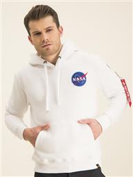 ΜΠΛΟΥΖΑ NASA 178317 ΛΕΥΚΟ REGULAR FIT ALPHA INDUSTRIES