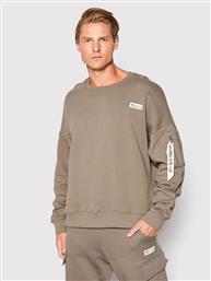 ΜΠΛΟΥΖΑ ORGANICS 118317 ΚΑΦΕ REGULAR FIT ALPHA INDUSTRIES