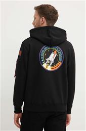 ΜΠΛΟΥΖΑ X NASA ΧΡΩΜΑ: ΜΑΥΡΟ, ΜΕ ΚΟΥΚΟΥΛΑ ALPHA INDUSTRIES