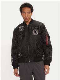 ΜΠΟΜΠΕΡ ΜΠΟΥΦΑΝ 138104 ΜΑΥΡΟ REGULAR FIT ALPHA INDUSTRIES