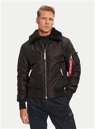 ΜΠΟΜΠΕΡ ΜΠΟΥΦΑΝ 143104 ΜΑΥΡΟ REGULAR FIT ALPHA INDUSTRIES