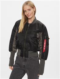 ΜΠΟΜΠΕΡ ΜΠΟΥΦΑΝ MA-1 CYBER 108008 ΜΑΥΡΟ REGULAR FIT ALPHA INDUSTRIES