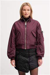 ΜΠΟΥΦΑΝ BOMBER ΧΡΩΜΑ: ΜΠΟΡΝΤΟ, 258010.608 ALPHA INDUSTRIES