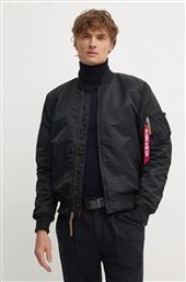 ΜΠΟΥΦΑΝ BOMBER MA-1 VF 59 ΑΝΔΡΙΚΑ, ΧΡΩΜΑ: ΜΑΥΡΟ F30 ALPHA INDUSTRIES