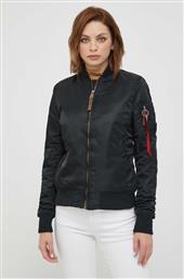 ΜΠΟΥΦΑΝ BOMBER MA-1 VF 59 WMN ΓΥΝΑΙΚΕΙΟ, ΧΡΩΜΑ: ΜΑΥΡΟ F30 ALPHA INDUSTRIES