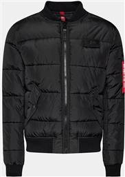 ΜΠΟΥΦΑΝ ΧΕΙΜΩΝΙΑΤΙΚΟ MA-1 PUFFER BOMBER 138116 ΜΑΥΡΟ REGULAR FIT ALPHA INDUSTRIES