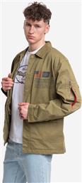 ΜΠΟΥΦΑΝ FIELD JACKET LWC 136115 11 ΧΡΩΜΑ: ΠΡΑΣΙΝΟ F30 ALPHA INDUSTRIES