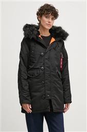 ΜΠΟΥΦΑΝ N-3B VF 59 WMN ΧΡΩΜΑ: ΜΑΥΡΟ, 113007 ALPHA INDUSTRIES