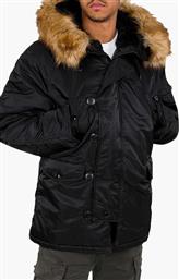 ΜΠΟΥΦΑΝ N3B ΧΡΩΜΑ: ΜΑΥΡΟ F30 ALPHA INDUSTRIES