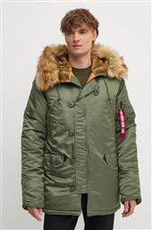 ΜΠΟΥΦΑΝ N3B VF 59 ΧΡΩΜΑ: ΠΡΑΣΙΝΟ F30 ALPHA INDUSTRIES