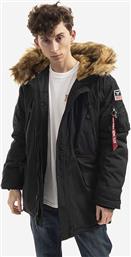 ΜΠΟΥΦΑΝ POLAR JACEKT ΧΡΩΜΑ: ΜΑΥΡΟ F30 ALPHA INDUSTRIES